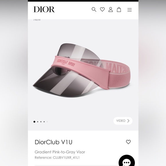 Dior Club Sunvisor